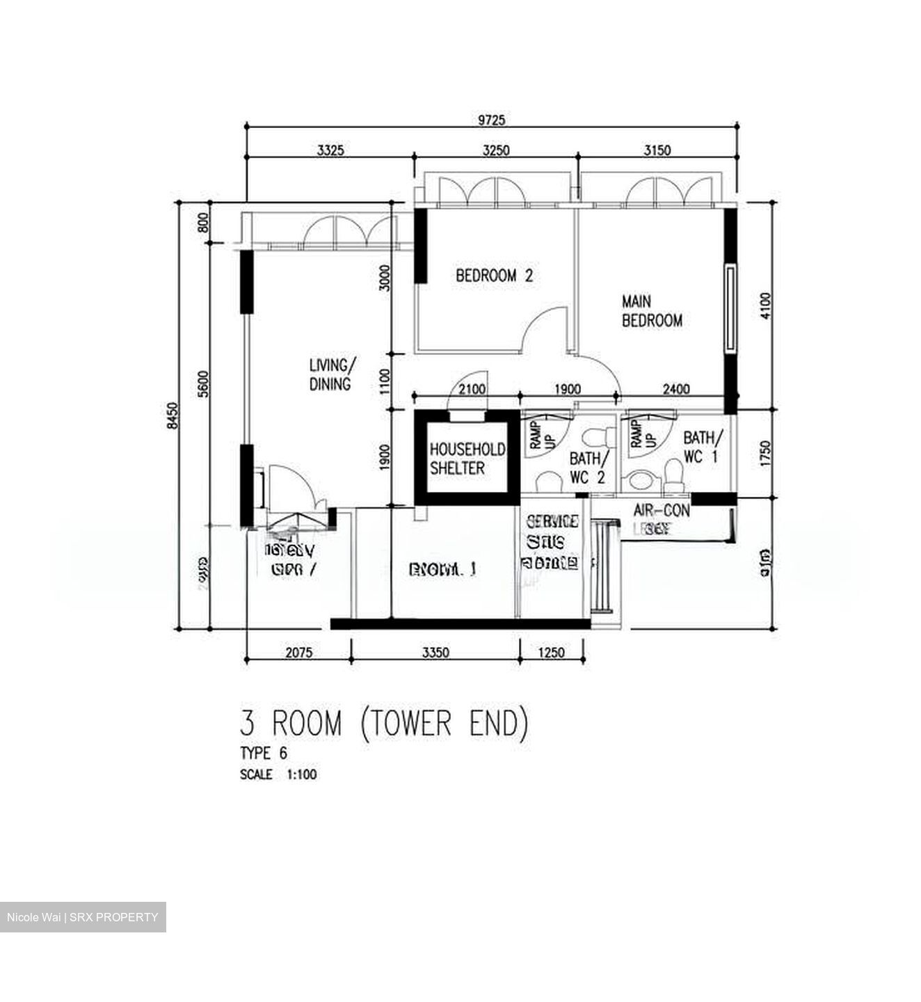 Blk 669B Waterway Ridges (Punggol), HDB 3 Rooms #571723791